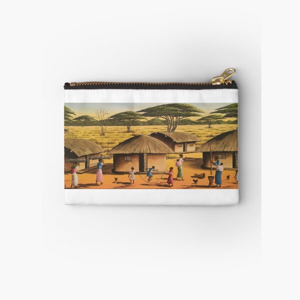 Item preview, African tribe, African village, Tribal painting, Tribal life designed and sold by Ranisha.