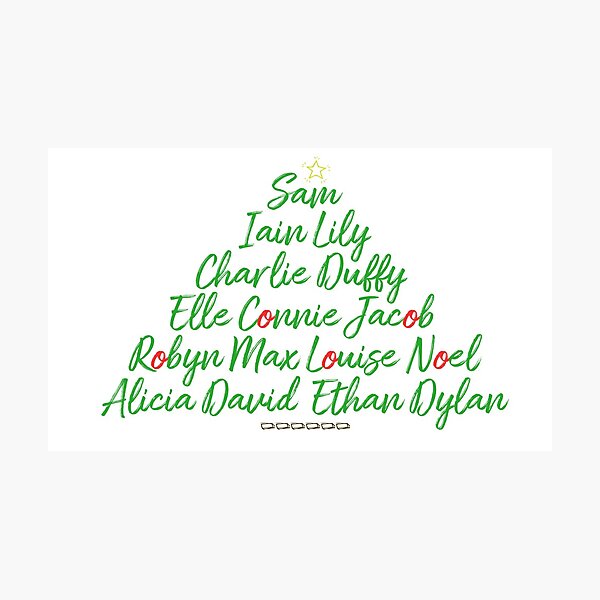 Item preview, Casualty Characters Christmas Tree designed and sold by holbytv.