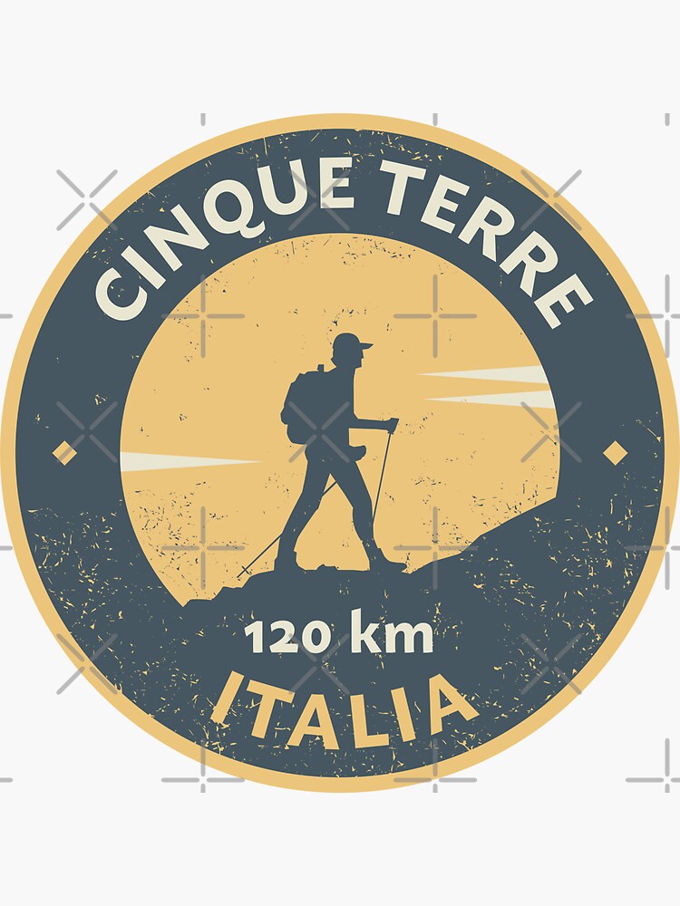 Thumbnail 3 of 3, Sticker, Cinque Terre, Italy designed and sold by studio838.
