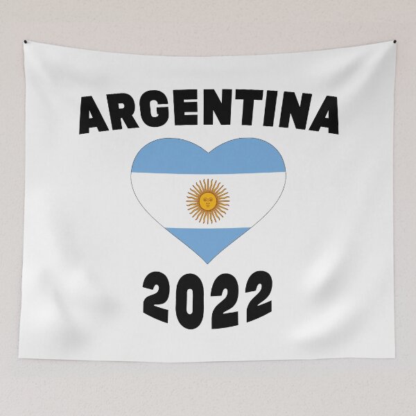 Item preview, Argentina World Cup Soccer Football 2022, Argentina Soccer Jersey Argentinian Football, Argentina, Argentinian, Qatar World Cup 2022 designed and sold by Stixdesigns.