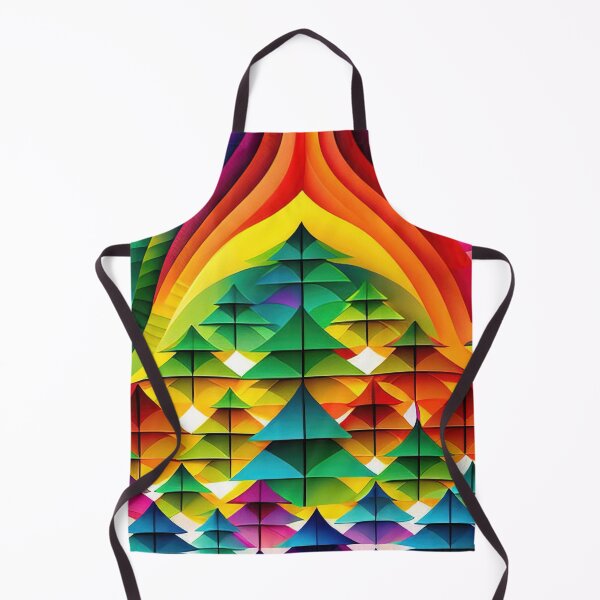 Item preview, Colorful artistic christmas tree designed and sold by XmasPatterns.