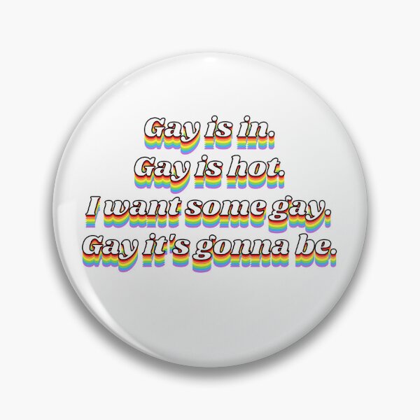 Item preview, Gay Is Hot - white shirt version designed and sold by Our Flag Means Merch.