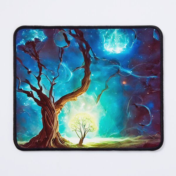 Item preview, Tree of life in psychedelic universe designed and sold by 7infernus.