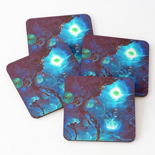 Item preview, Tree of life in psychedelic universe designed and sold by 7infernus.