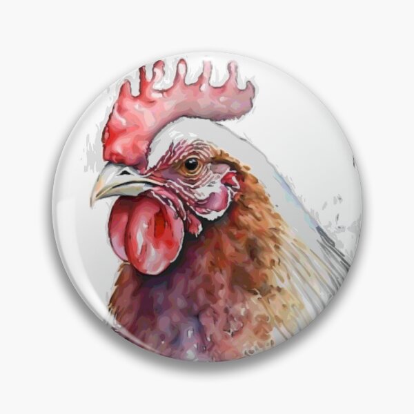 Item preview, Water colour rooster designed and sold by BloodRubyz.