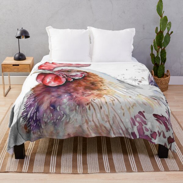 Item preview, Water colour rooster designed and sold by BloodRubyz.