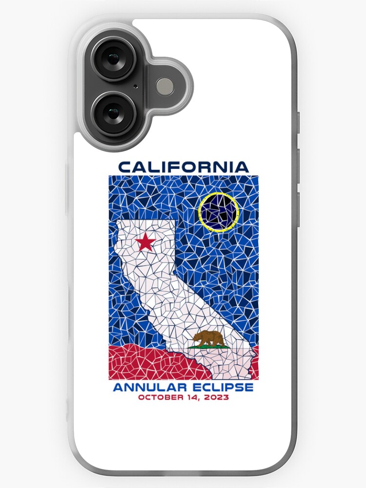 Thumbnail 1 of 5, iPhone Case, California Annular Eclipse 2023 designed and sold by Eclipse2024.