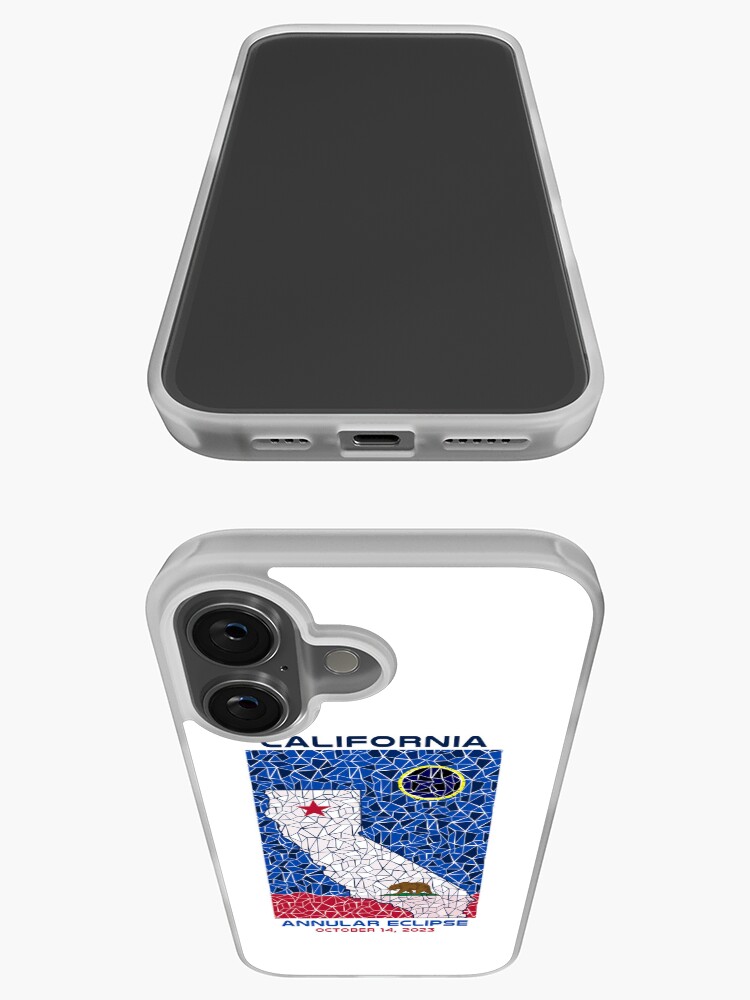 Thumbnail 3 of 5, iPhone Case, California Annular Eclipse 2023 designed and sold by Eclipse2024.