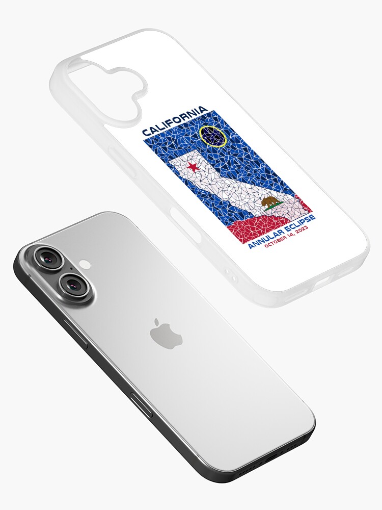 Thumbnail 2 of 5, iPhone Case, California Annular Eclipse 2023 designed and sold by Eclipse2024.