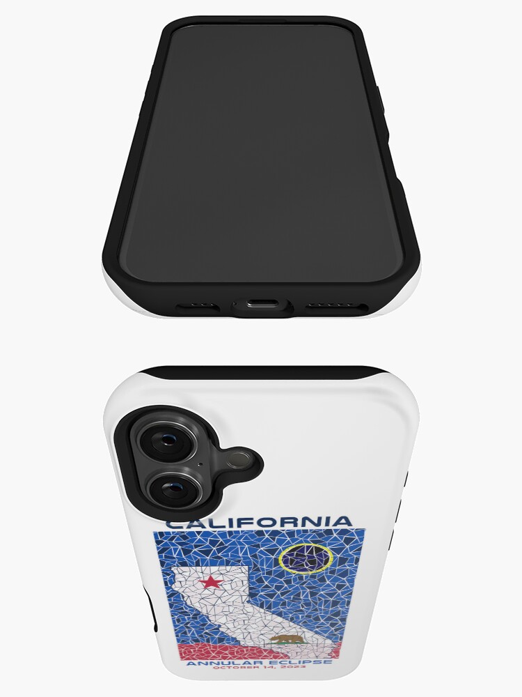 Thumbnail 3 of 4, iPhone Case, California Annular Eclipse 2023 designed and sold by Eclipse2024.