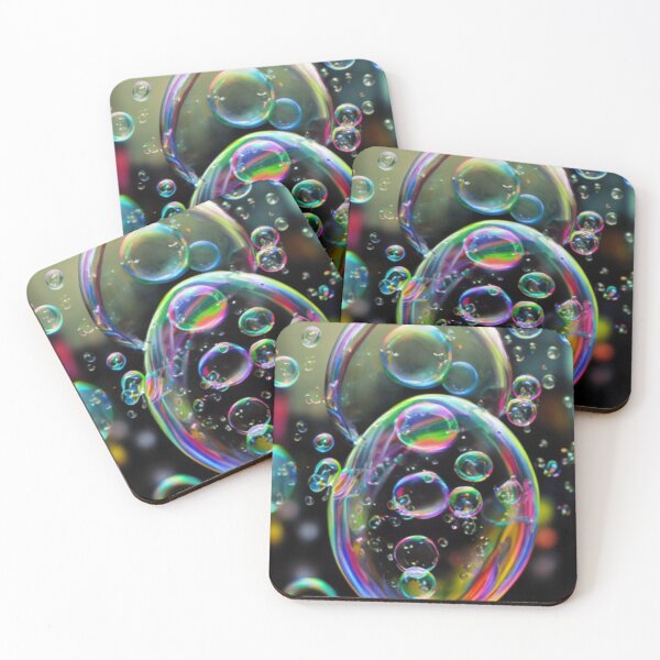 Item preview, Colored soap bubbles floating in space designed and sold by G-M-Designs.