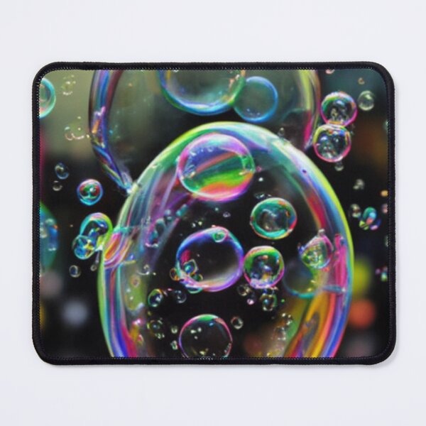 Item preview, Colored soap bubbles floating in space designed and sold by G-M-Designs.
