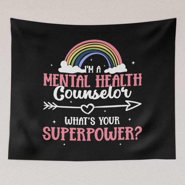 Item preview, Mental Health Counselor Superpower Mental Health Counselor designed and sold by meagankshlerin7.