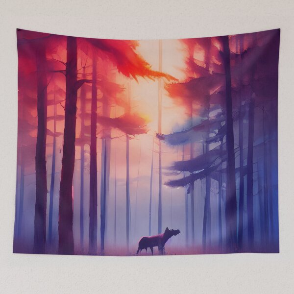 Item preview, Moose at Sunset designed and sold by AbstractlyArt.