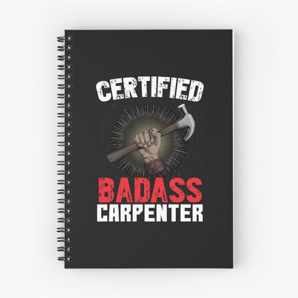 Item preview, Certified Badass Carpenter, Carpenters, Carpentry designed and sold by Tee Hub.