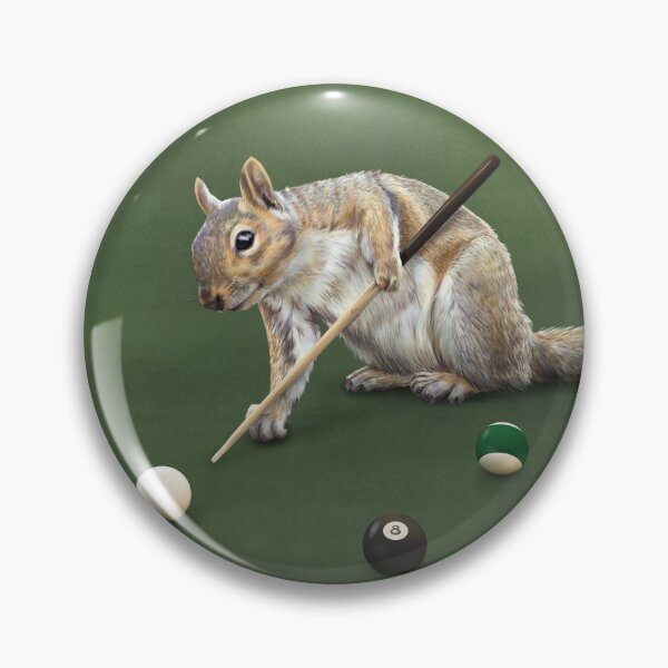 Item preview, Pool playing Squirrel designed and sold by Mehu.