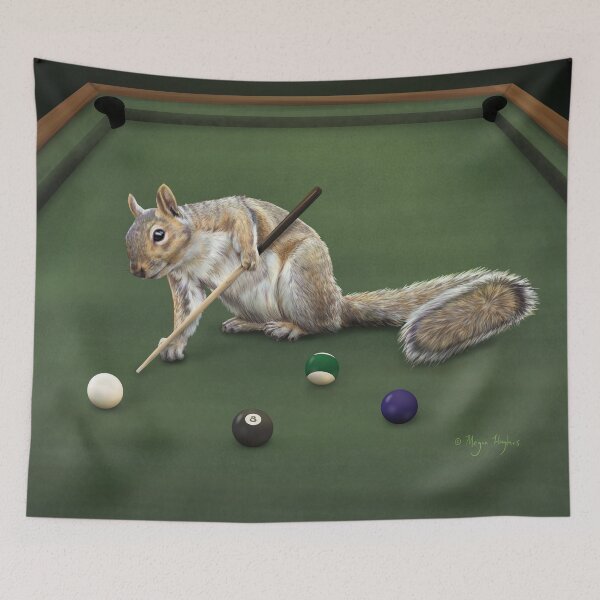 Item preview, Pool playing Squirrel designed and sold by Mehu.