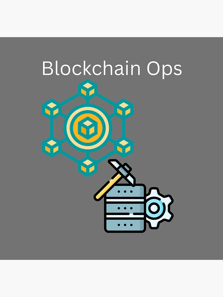 Thumbnail 4 of 4, Clock, Blockchain Ops designed and sold by UpcomingTech.