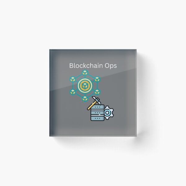 Item preview, Blockchain Ops designed and sold by UpcomingTech.