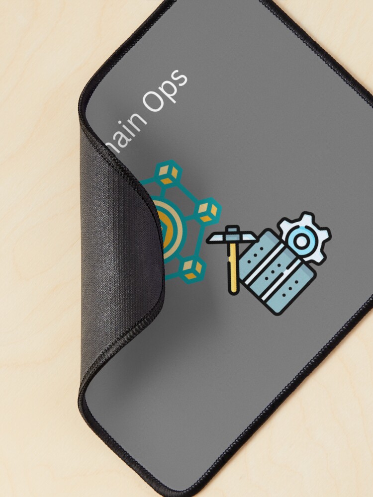 Thumbnail 2 of 5, Mouse Pad, Blockchain Ops designed and sold by UpcomingTech.