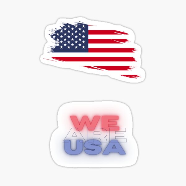 "Team USA" Sticker for Sale by Passionandmore Redbubble