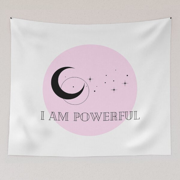 Item preview, Affirmation Collection - I Am Powerful (Pink) designed and sold by T-WoodCreations.