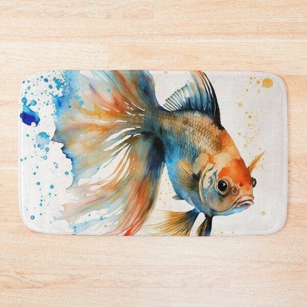 Item preview, Painted Goldfish designed and sold by BloodRubyz.