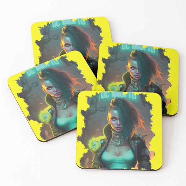 Item preview, Cyberpunk girl: Kali designed and sold by ai-miilk.