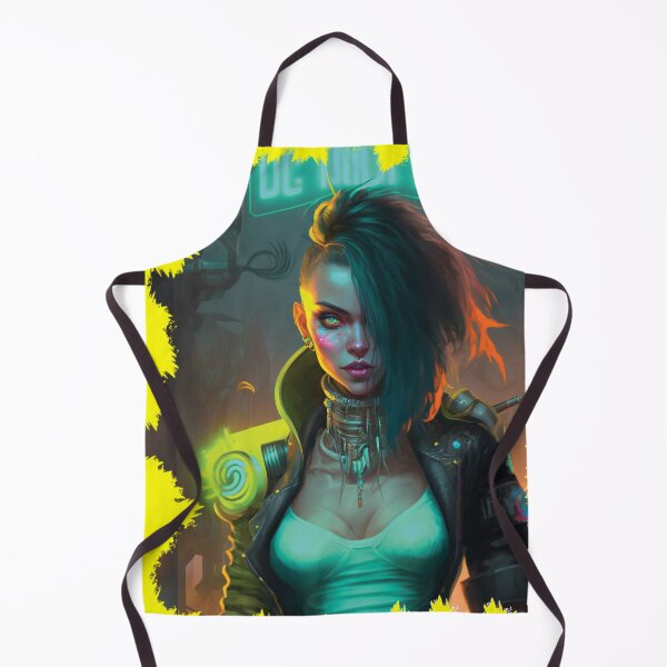 Item preview, Cyberpunk girl: Kali designed and sold by ai-miilk.