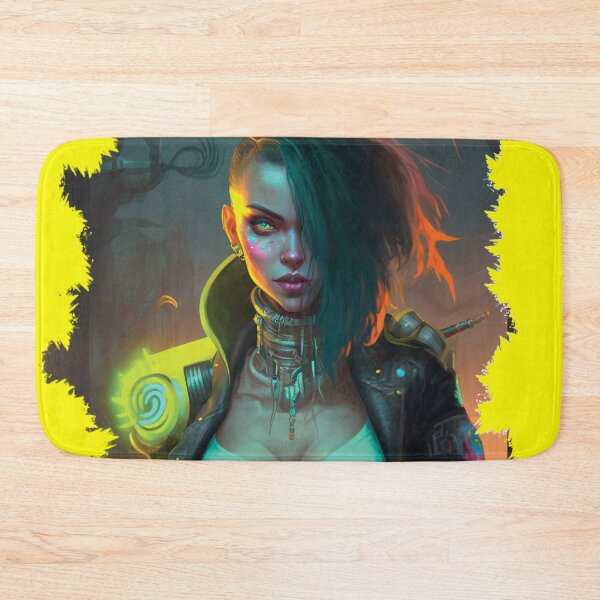 Item preview, Cyberpunk girl: Kali designed and sold by ai-miilk.