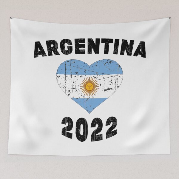 Item preview, Argentina World Cup Soccer Football 2022, Argentina Soccer Jersey Argentinian Football, Argentina, Argentinian, Qatar World Cup 2022 designed and sold by Stixdesigns.