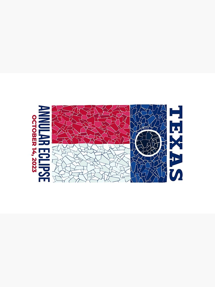 Thumbnail 4 of 4, Zipper Pouch, Texas Annular Eclipse 2023 designed and sold by Eclipse2024.