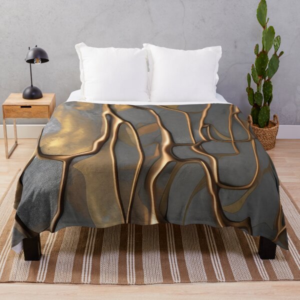 Item preview, Iyhyia Molten Gold and Concrete designed and sold by meggydesigns.