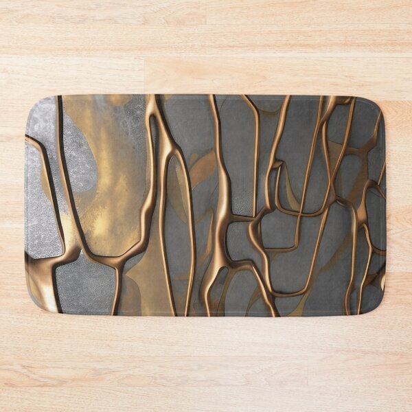 Item preview, Iyhyia Molten Gold and Concrete designed and sold by meggydesigns.