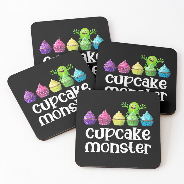 Item preview, Cupcake monster designed and sold by EvergreenWhimsy.