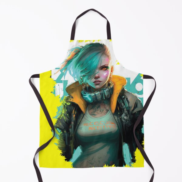 Item preview, Cyberpunk girl: Niki designed and sold by ai-miilk.