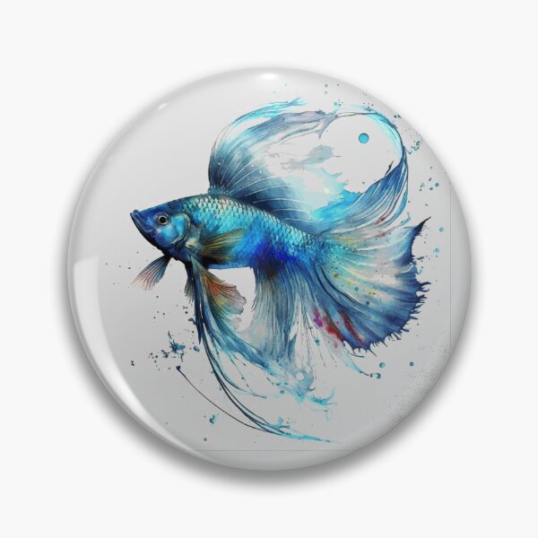 Item preview, Painted Bettafish designed and sold by BloodRubyz.