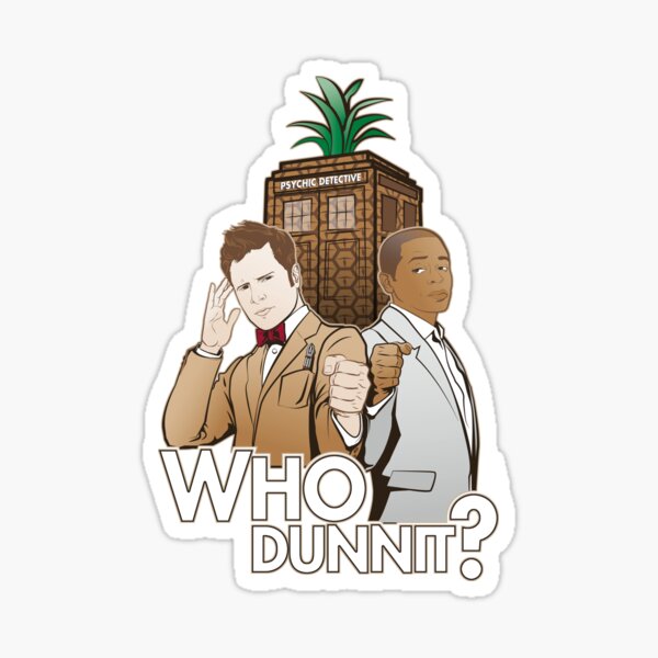 Crime Fighting Duo Sticker