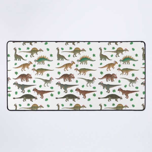 Item preview, Dinosaurs all dressed up for Christmas! designed and sold by Strudledoodledo.