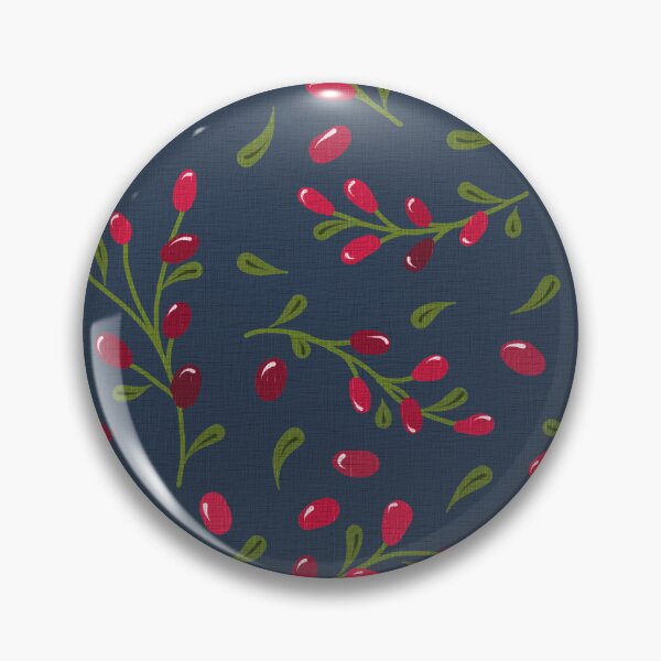 Item preview, Winter Berries Repeat Pattern by Cherie(c)2022 designed and sold by CheriesArt.