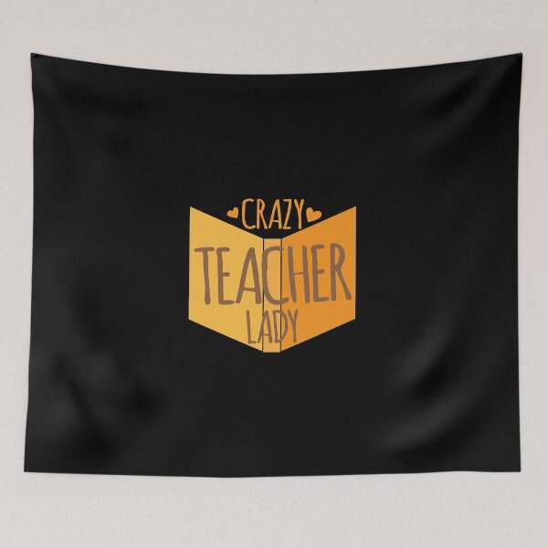 Item preview, Crazy Teacher lady designed and sold by jazzydevil.