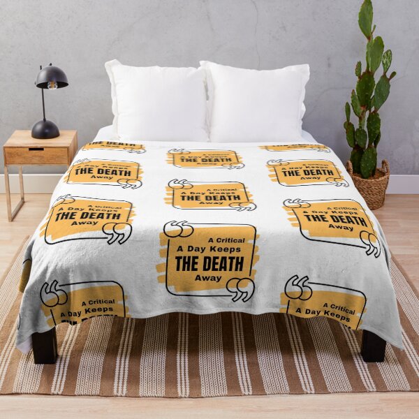 Item preview, A Critical A Day Keeps The Death Away - Funny Styles Women Men Fashion Gift designed and sold by Ramesh ⭐⭐⭐⭐⭐.