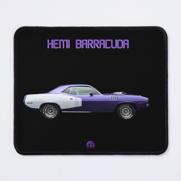 Item preview, Plum crazy purple Hemi Cuda 440 American Muscle car photographic vintage poster photograph / photography print designed and sold by Jéanpaul  Ferro.