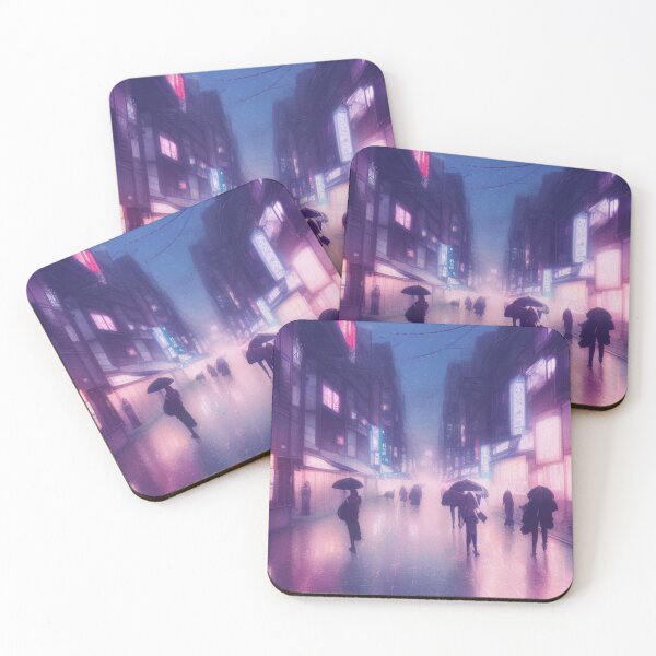 Item preview, A Light Rain in Osaka- Lofi Vibe designed and sold by DesignerKin.