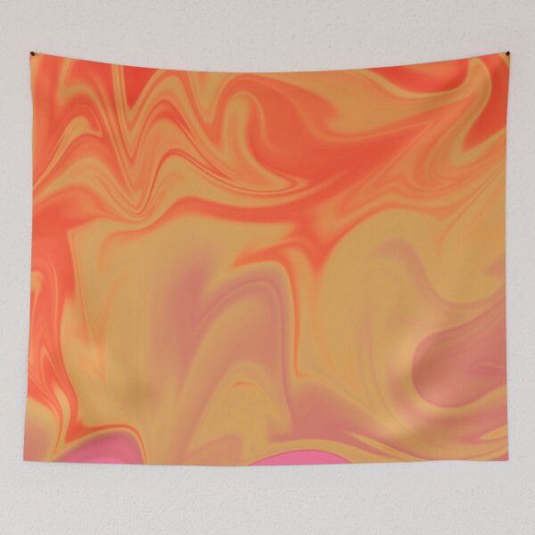 Item preview, Red, Orange, Yellow, Purple And Violet Liquid Art. Liquid Marble. Abstract Design. designed and sold by Jason123za.