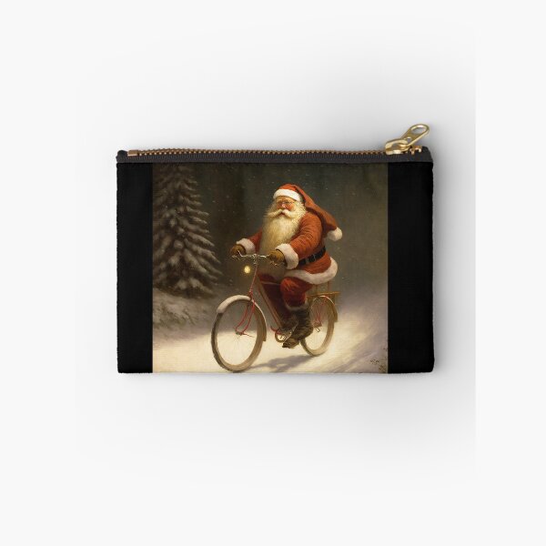 Item preview, Santa Claus Riding a Bike 03 designed and sold by CadenceArt.