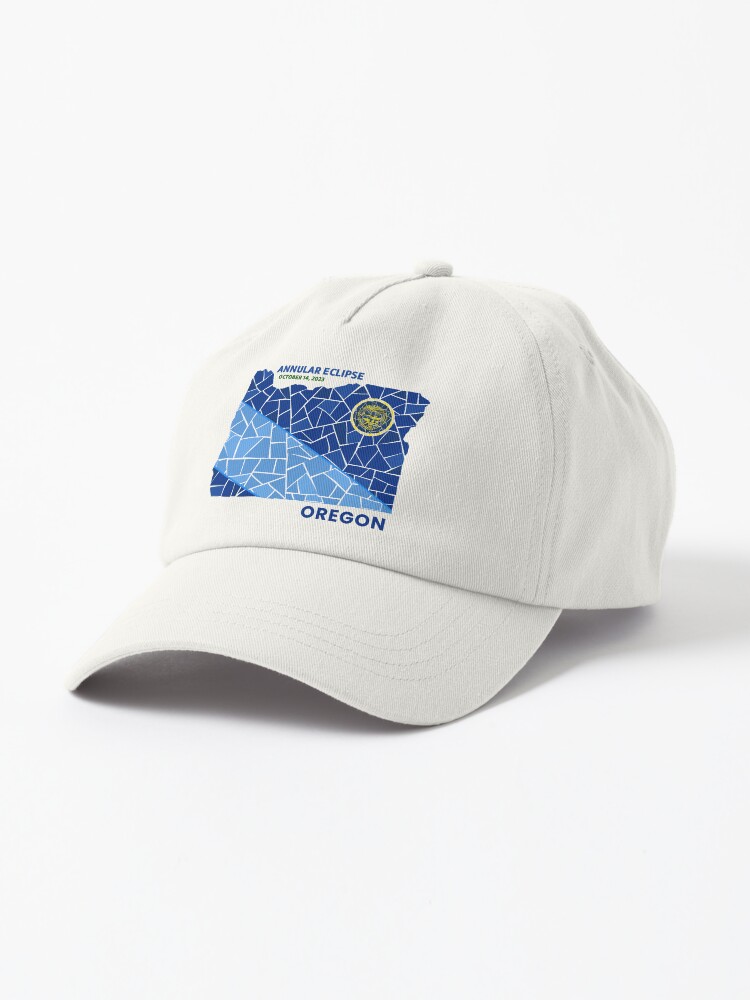 Thumbnail 1 of 7, Cap, Oregon Annular Eclipse 2023 designed and sold by Eclipse2024.