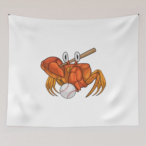 Item preview, Crab Baseball bat Baseball designed and sold by Snabdesign84.