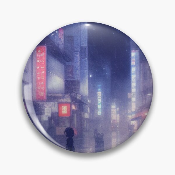 Item preview, Snowing in Nikko Japan - Lofi Vibe designed and sold by DesignerKin.