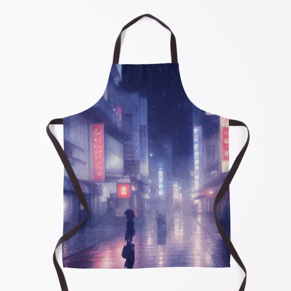 Item preview, Snowing in Nikko Japan - Lofi Vibe designed and sold by DesignerKin.
